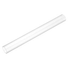 Rigid Round Clear Tubing 14mm ID x 16mm OD x 150mm Length Plastic Tube