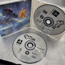 Chrono Cross - Sony PlayStation 1 Loose Discs Only Tested And Working