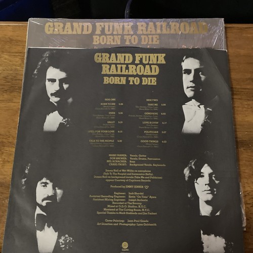 GRAND FUNK RAILROAD-Born To Die (1976, Vinyl LP) “I Fell For Your Love” - Bild 4 von 6