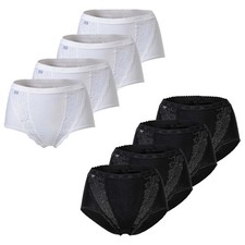 Sloggi Women's Brief - Chic, Maxi, 4 Pack, Plain