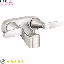 RV Tub Shower Diverter Faucet Pull Up Dual Control 4GPM Stream Standard Hose New