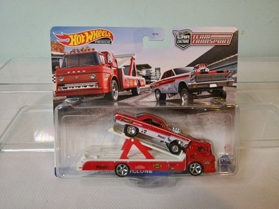 Hot Wheels Ford C-800 and '65 Mercury Comet Cyclone Car Culture Team Transport