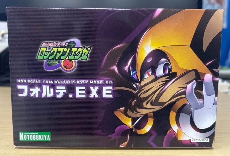 Kotobukiya ‎KP709 MegaMan EXE Forte.EXE H148mm Kit de plástico sin escala Foto 2 de 4