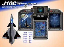 J10C VIGOROUS DRAGON INTERNATIONAL COCKPIT instrument panel CDkit