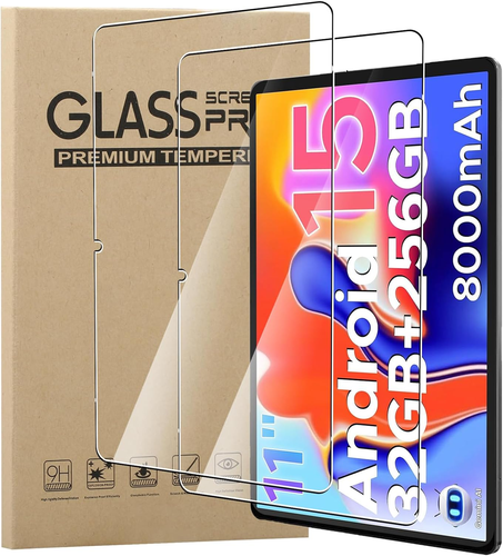 LYZXMY Vetro Temperato per Doogee Note 58 / Doogee Note 58 Pro (6.75) [2 Pezzi] Film Pellicola Protettiva Trasparente Screen Protector Film Schermo