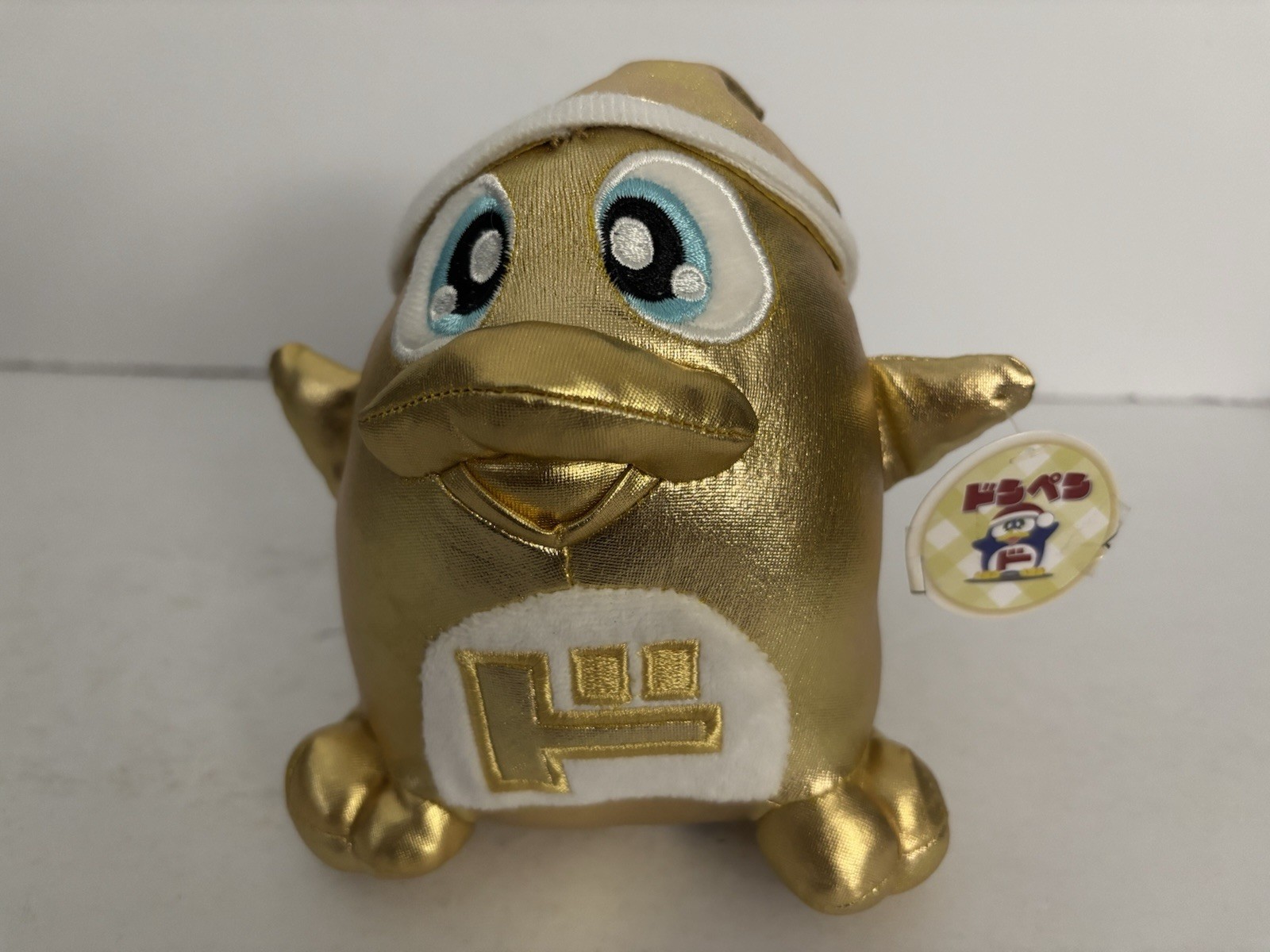 Don Quijote Shiny DonPen Plush Gold Penguin S Plush Don Don Donki NWT