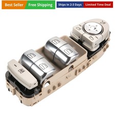 Front Left Driver Side Master Power Window Switch - Compatible for Mercedes-B...