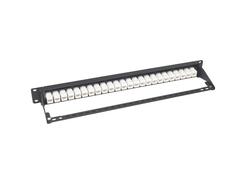 Tripp Lite N254-024-6A 24-Port Rackmount Cat6A Feedthrough Patch Panel Rj45 - Image 4 of 4