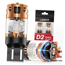 7440 LED Bulb Built in Resistor Anti Hyper Flash Canbus Front Rear 7443 Amber