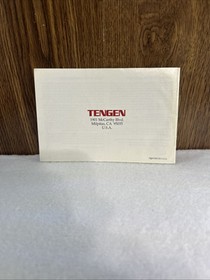 NES Nintendo Manual Only No Game Gauntlet Manual