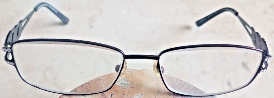 MARCOS INOLVIDABLES JIMMY CRISTAL NUEVA YORK ELEMENTOS SWAROVSKI MARRÓN 53 17 135 Foto 2 de 4