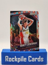2025 Panini Prizm WNBA - Nancy Lieberman-Cline #34 WNBA Logo Silver Prizm
