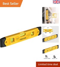 Precision Magnetic Spirit Level with 3 Bubbles - Ideal for Home & Workshop