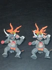 Vintage Tmnt Playmates Dr. El Action Figure Lot Of 2.