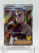 Professor's Research Professor Oak 024/025 Celebrations Full Art Pokemon Card NM