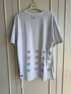 new ksubi tee t shirt mens 4X4 PAISE BIGGIE medium m white