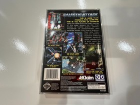 Galactic Attack (Sega Saturn 1995) CIB Complete with Registration Card LN MINT!