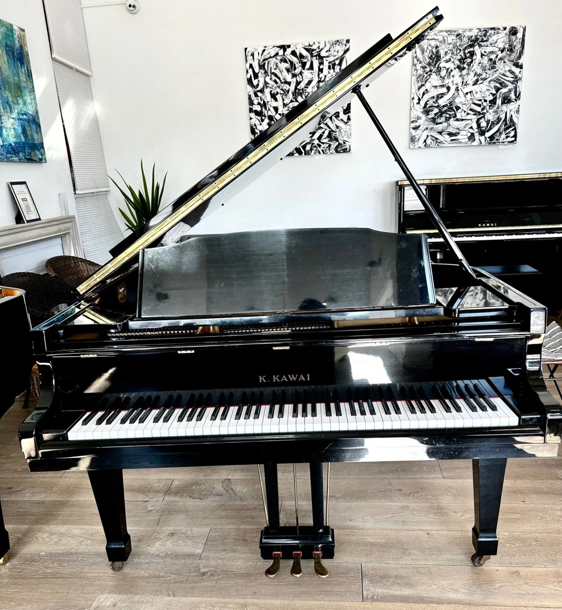 グランドピアノ【カワイ GS-30】販売 KAWAI（カワイ） GS30 中古グランドピアノ 奥行き185cm 現行モデルGX-3