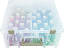 6990AB Super Satchel Double Deep Compartment Box - Art Storage with 8 Removable