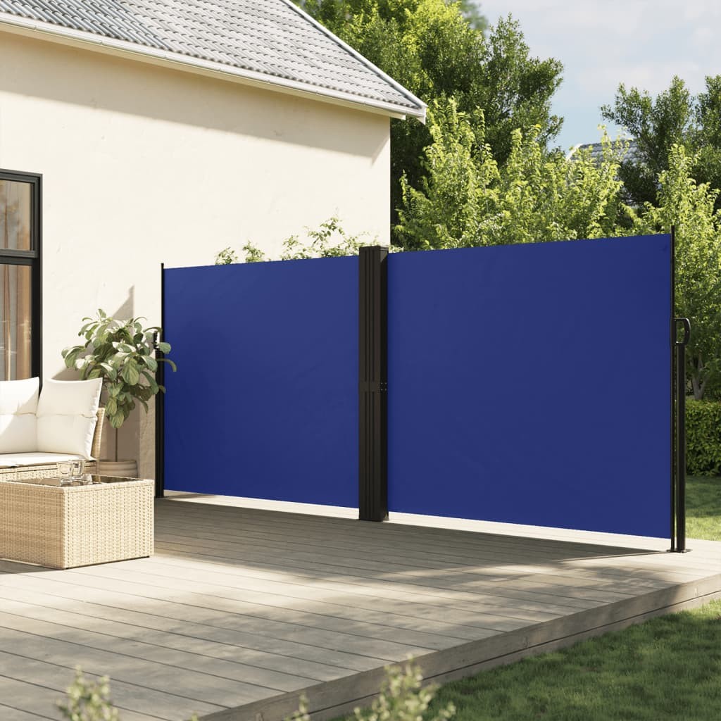 SAILUN Seitenmarkise 160x300 Cm – Sicht- Und Windschutz Für Balkon & Terrasse, Grau, Polyester