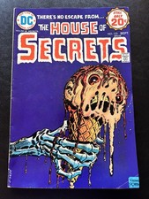 House Of Secrets 123 Dc Horror 1974 Frank Robbins Ice Cream Cover - Fine