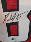 New Roddy White Signed NFL  Atlanta Falcons Red Football Jersey (Beckett) Red  — photo 3