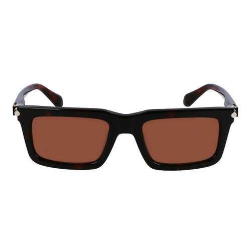 Gafas de sol Salvatore Ferragamo SF 2015S 242 marrón acetato lentes marrón color liso - Imagen 2 de 3