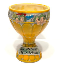 Monty Python's Holy Grail Goblet Chalice Ceramic Mug 1970s Movie Promo *Read*