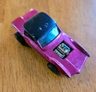 1968 Hot Wheels Redline Python Magenta Brown Interior USA Made
