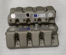 1969 1970 Mustang Ford Boss 429 Valve Covers With Plaques And Wire Holders