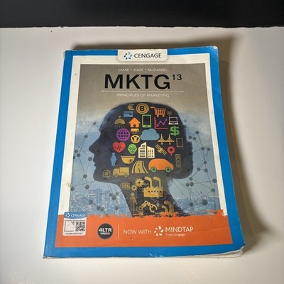 MKTG 13 PRINCIPLES OF MARKETING by LAMB, HAIR, McDANIEL TEXTBOOK, PAPERBACK