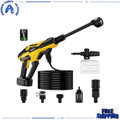 #ad 800PSI Cordless Pressure Washer for Brushless Motor $90.39