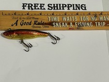 Vintage Bagley Finger Mullet Bass Fishing Lure GREAT COLOR AND CONDITION.