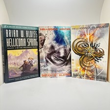 Helliconia Trilogy PB Lot Brian Aldiss Spring Summer Winter
