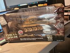 2003 FORCES OF VALOR 1:32 DIE CAST GERMAN TIGER 1 TANK NORMANDY 1944 NIB #80004