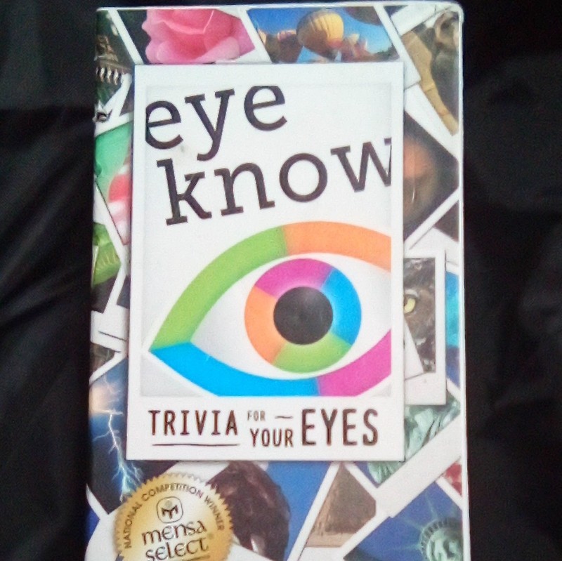 Mensa Select eye know Trivia for Your Eyes Complete Game Age 8-11 Years