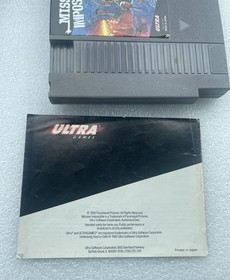 Mission Impossible Nintendo NES Video Game 1990 W/Manual Tested Works