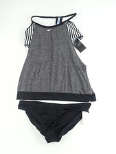 NEW NWT 2 Piece Nike Swim Suit Womens Size XL Sports Bra Tankini
