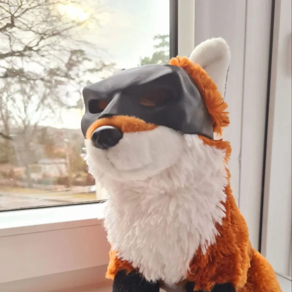 Bat Style Mask for Cat | Funny Pet Costume | Cat Cosplay Hero Hood Accessory - Image 3 of 3