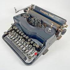 Vintage Remington Rand Model 1 Typewriter UNTESTED For Parts Restoration WWII thumbnail