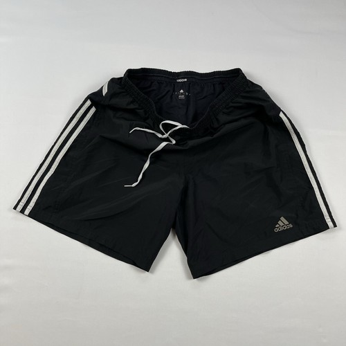 Adidas Climalite Response Black lined Athletic Shorts Drawstring Men’s Size: L - Picture 6 of 16