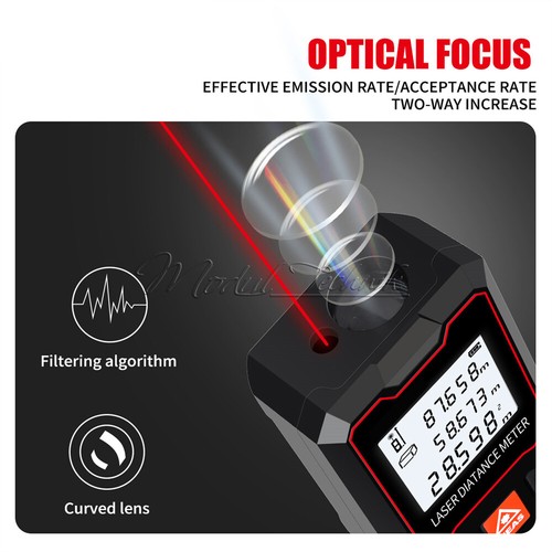 Handheld LCD Digital Laser Distance Meter infrared Measuring Gauge Rangefinder - Bild 6 von 16