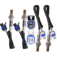 4pcs Oxygen O2 Sensor For 04-07 GMC Savana 2500 Savana 3500 4.8L 6.0L Front+Rear