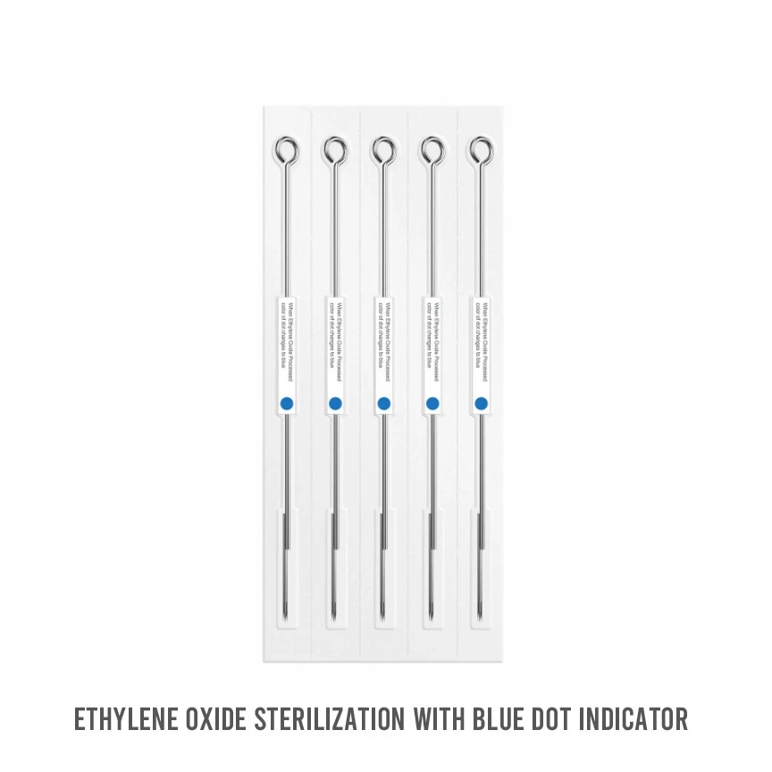 50 PROFESSIONAL Disposable Tattoo Needles On Bar Round Liner Shader Magnum Flat - product detail image 3