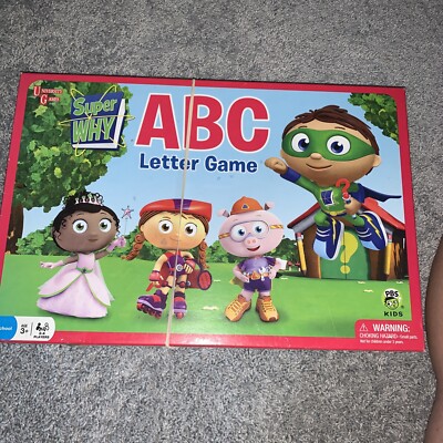 SUPER WHY! ABC LETTER GAME