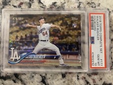 Walker Buehler 2018 Topps Complete Set Foilboard SP /190 PSA 10 LA DODGERS
