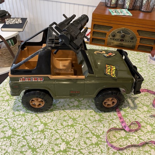 Vintage Gay Toys 12” Gi Joe KO Ford Bronco First Strike Big Bronk 4 x 4 - 第 16/16 張圖片