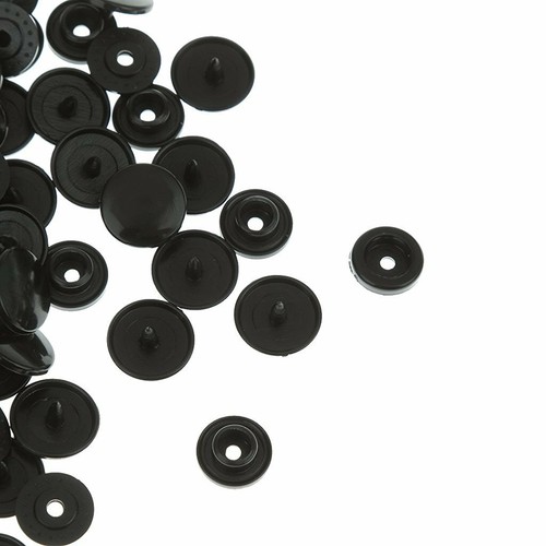 Round KAM Snaps Plastic Buttons Fasteners Press Studs Poppers for Sewing Craft - Picture 14 of 27