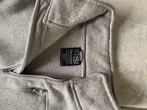 Fleece Pullover Grey Marl Size 2XL | eBay