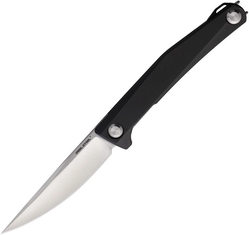 Cuchillo Plegable Real Steel Teres 3.13" Nitro V Hoja de Acero Negro Mango de Aluminio Foto 4 de 4
